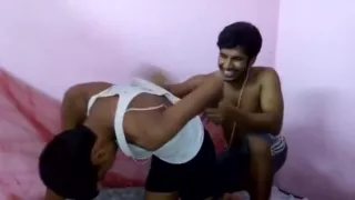 Indian boy stripped naked