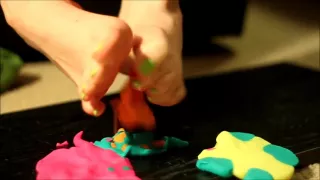Playdoh feet crush
