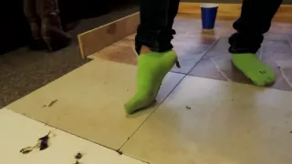 Crushed by Green Socks
