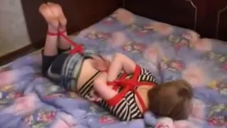 Stephanie´s first Time tied up