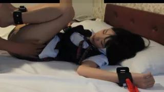 [Japan] Student bondage tickling 02