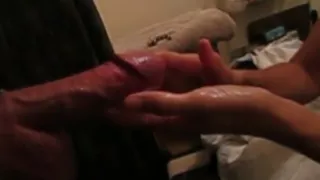Homemade Glory Hole Handjob - Part 1