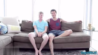 Latin gay interracial with cumshot