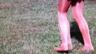 Shirly in extrem shiny pantyhose