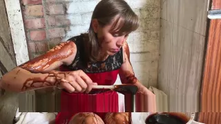 CHOCOLATE Muff In, Creamed, Dripping Fanny