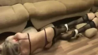 Stocking bondage 8