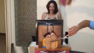 Oldie celete is tickled