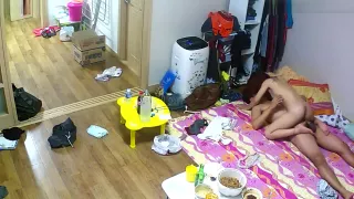 IP Hidden Cam 真实偷拍，女t男相当激烈