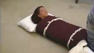 Rug Wrapped and Tickled (Ticklish Bare Feet Tickling)