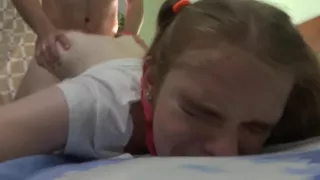 Cute teen loves anal POV