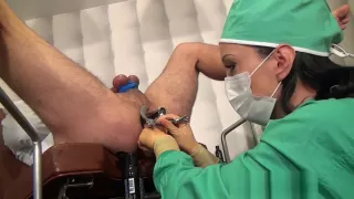 female surgeon ass fisting exam