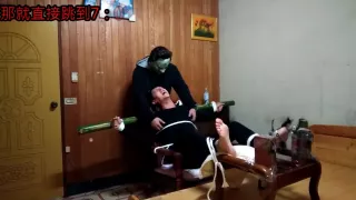 Taiwanese feet tickled