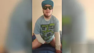 Horny ABDL Boy Messes and Cums in His Diaper