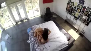 Lesbian Babe Sucks Tits