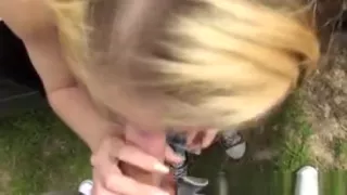 Stranded Teen Fucked On The Drivers Car