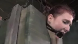 Mouth Gagged Sub Being Disciplined By Her Powerful Master