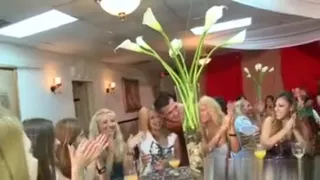 European Party Facial For Cockhungry Amateur