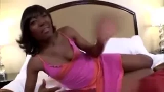 Horny Ebony Teen Pea Is Waiting For A Big White Dick