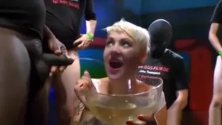 Fetish Bitch Gargles Piss