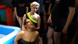 Ho Facialized In Pissing