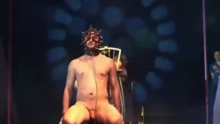 Crazy Fetish Needle Show On Stage