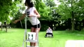 Adorable Teen Gets Turned On By Older Guy With Hard Cock