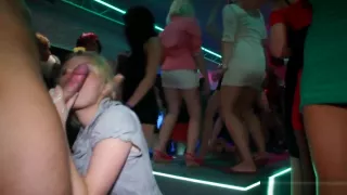 Euro amateur cocksucking creme off dick