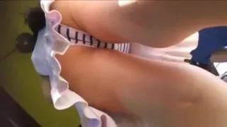 Upskirt Of A Brazilian Girl In Public