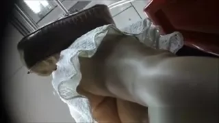 Upskirt Of This Brazilian Chick In Public