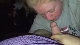 Getting Head From A Blonde Slut From The Net
