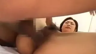 Wild Japanese Girl With A Marvelous Ass Takes A Long Shaft