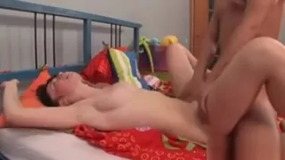 Naked Adorable Girls Opens Legs To Get 10-pounder Deep