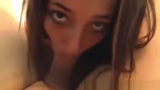 Innocent European Teen Enjoys A Messy Facial At A Studio