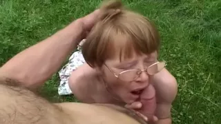 Horny Old Mama Gets Some Young Meat