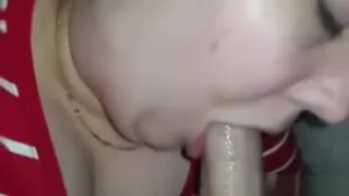 Bbw Gives Head And Swallows His Cumshot