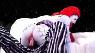 Goth Babe Gets Facial