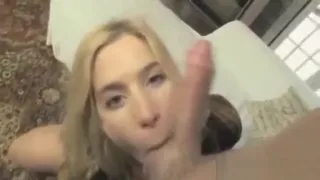 Portuguese Blonde Juggy Mounts A Shaft Like A Horny Bitch