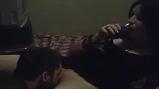 Consumed Drinking Wine