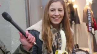 2 Dutch college girl sluts deepthroat banana