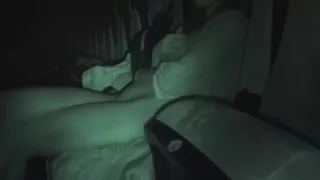 Submissive Red Head Sex slave tied to chiar and gets teased by MaleDom