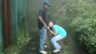 Indian couple to fuck in the rain movie