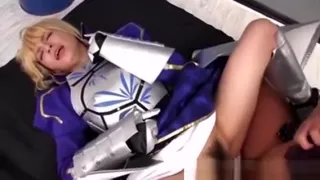 Cosplay Saber Fingered By Fsn Fan