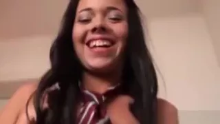 European Schoolgirl Pulled And Cockrides