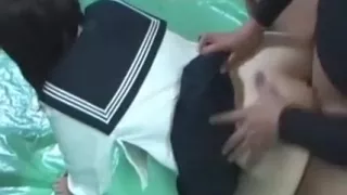 Villein Luscious Girl Sucks Large Rods