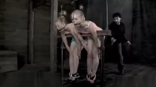 Muzzled Babe Needs Wild Taming