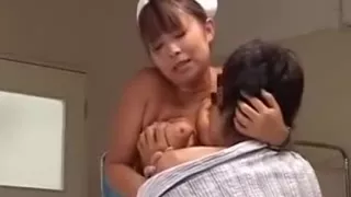 Horny Japanese Nurse With Big Hooters Knows Exactly What A