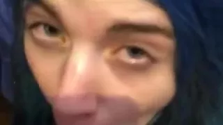 college girl SUCKS BIG COCK