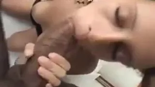 Brazilian girl stretched