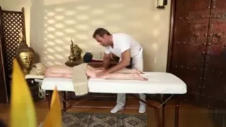 Blonde Teens Sexy Body Massaged