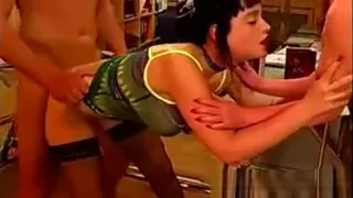 European Bukkake Sluts Covered With Cum From Group